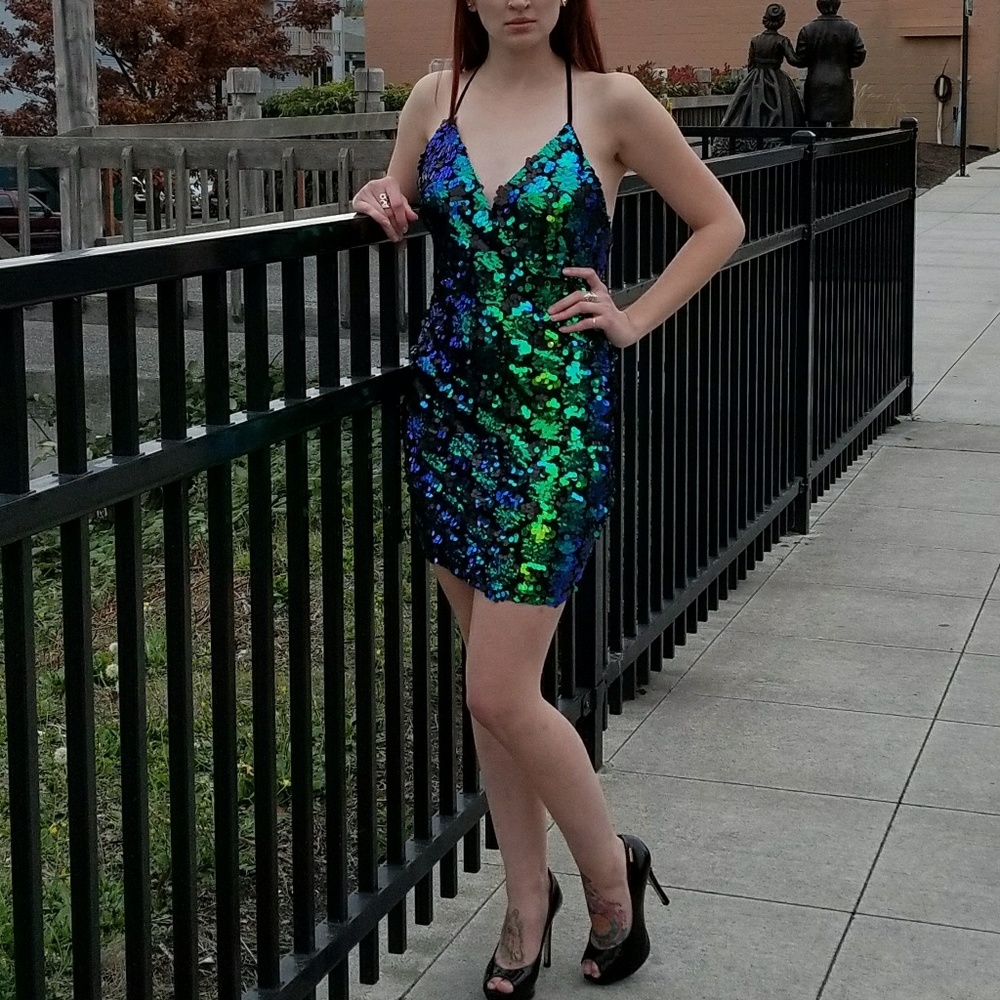 Mermaid Sequin Dress